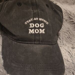 Charcoal Dog Mom Baseball